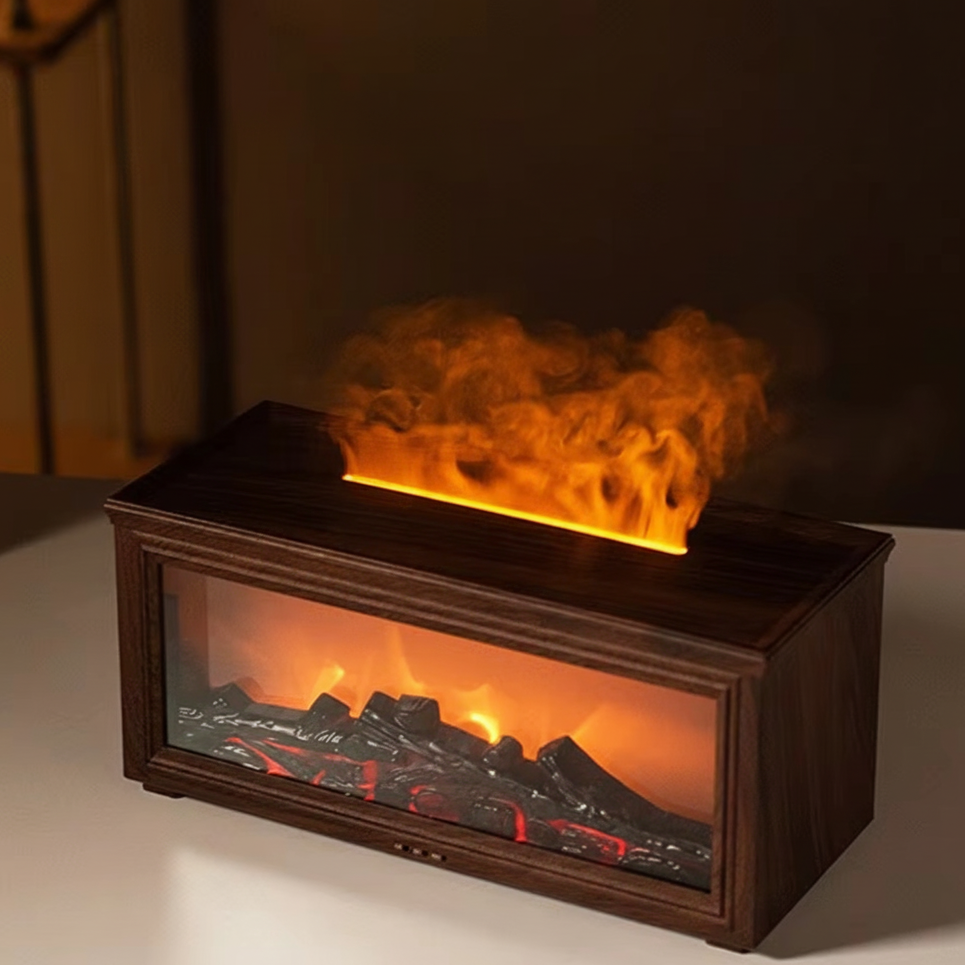 Aroma difuzér s efektem krbu + 6 OLEJÍČKŮ ZDARMA