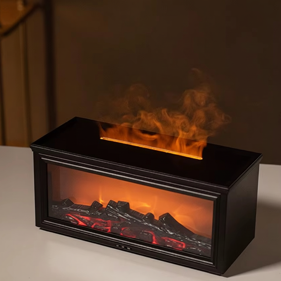 Aroma difuzér s efektem krbu + 6 OLEJÍČKŮ ZDARMA