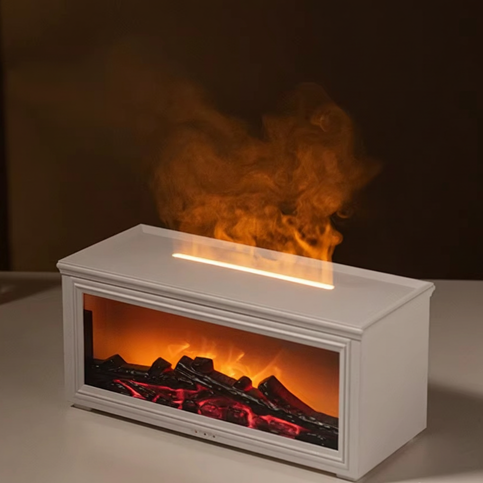 Aroma difuzér s efektem krbu + 6 OLEJÍČKŮ ZDARMA