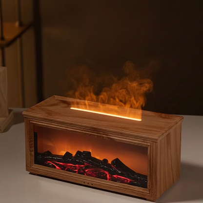 Aroma difuzér s efektem krbu + 6 OLEJÍČKŮ ZDARMA